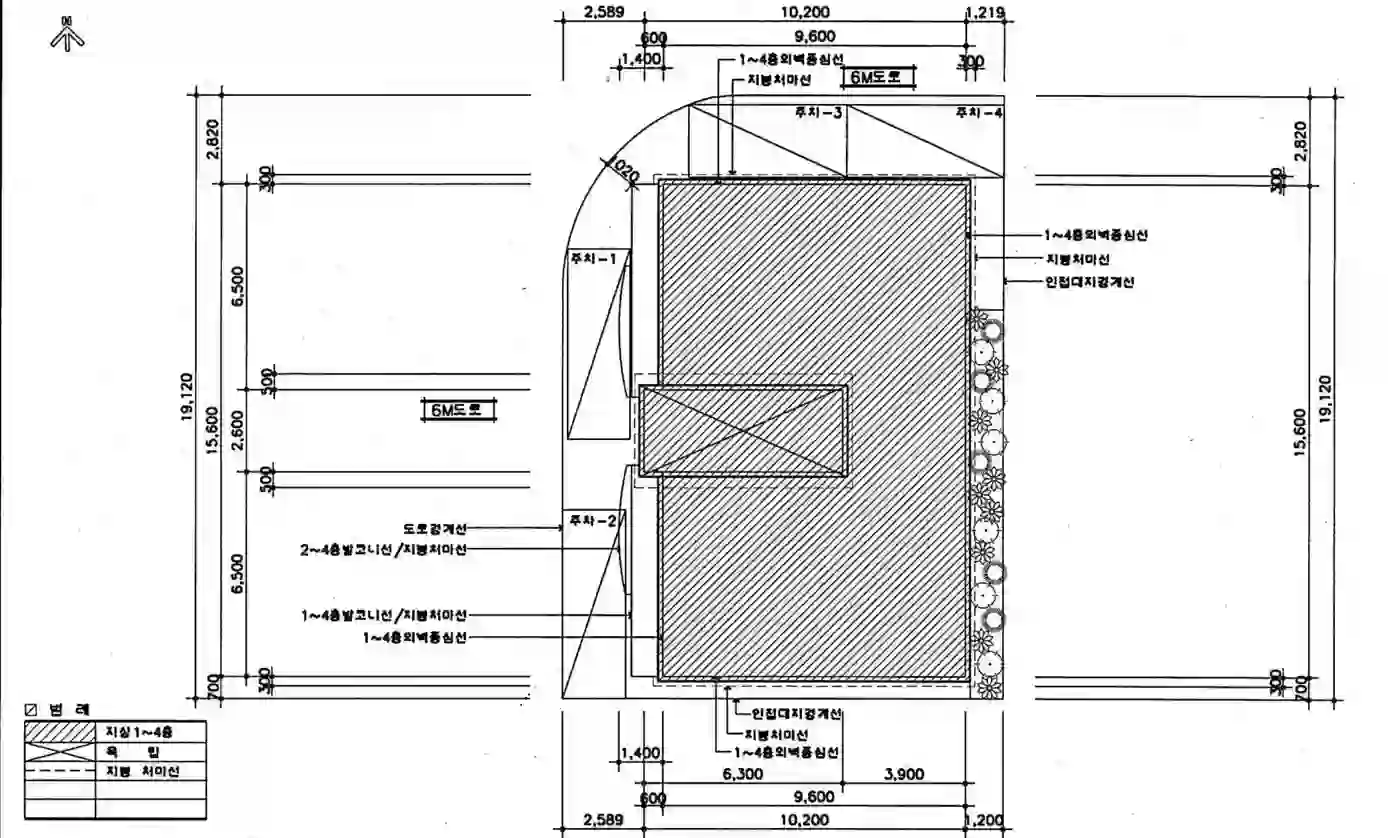 전임빌라 배치도 이미지